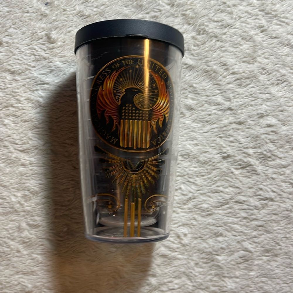 Fantastic beasts and where to find them 16 ounce Tervis cup with lid